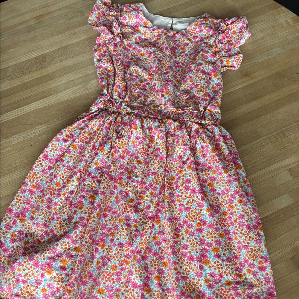 Crewcuts Multicolor Floral Kids Dress
